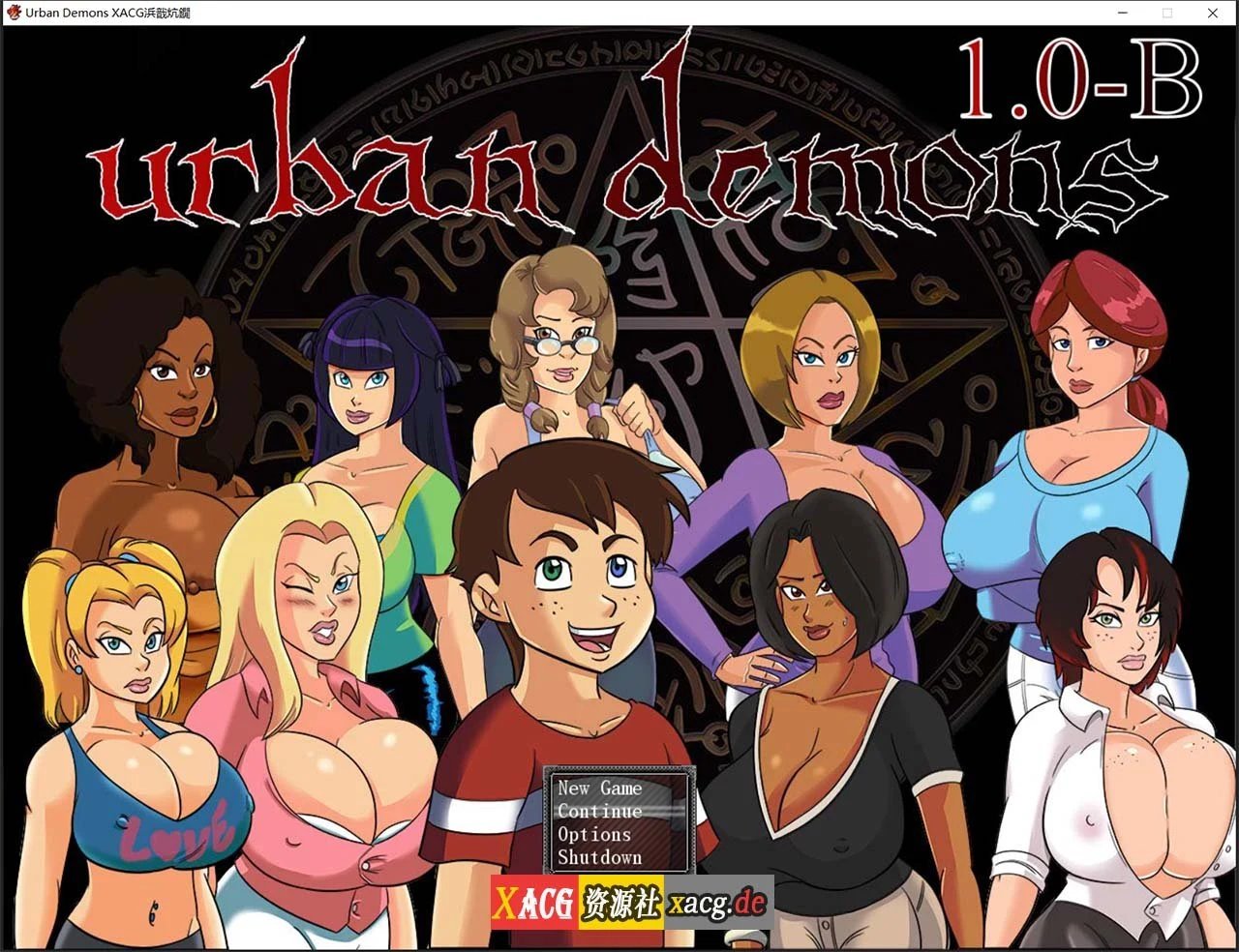 城市中的恶魔~Urban Demons v1.1B【欧美RPG/英文/动态/2G】