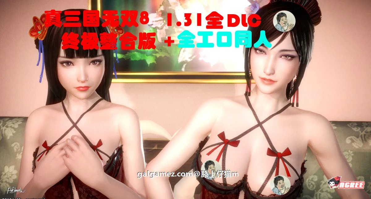 真三国无双8特别版3D同人全收集版【50G/最终收藏版+1.31全DLC+MOD】