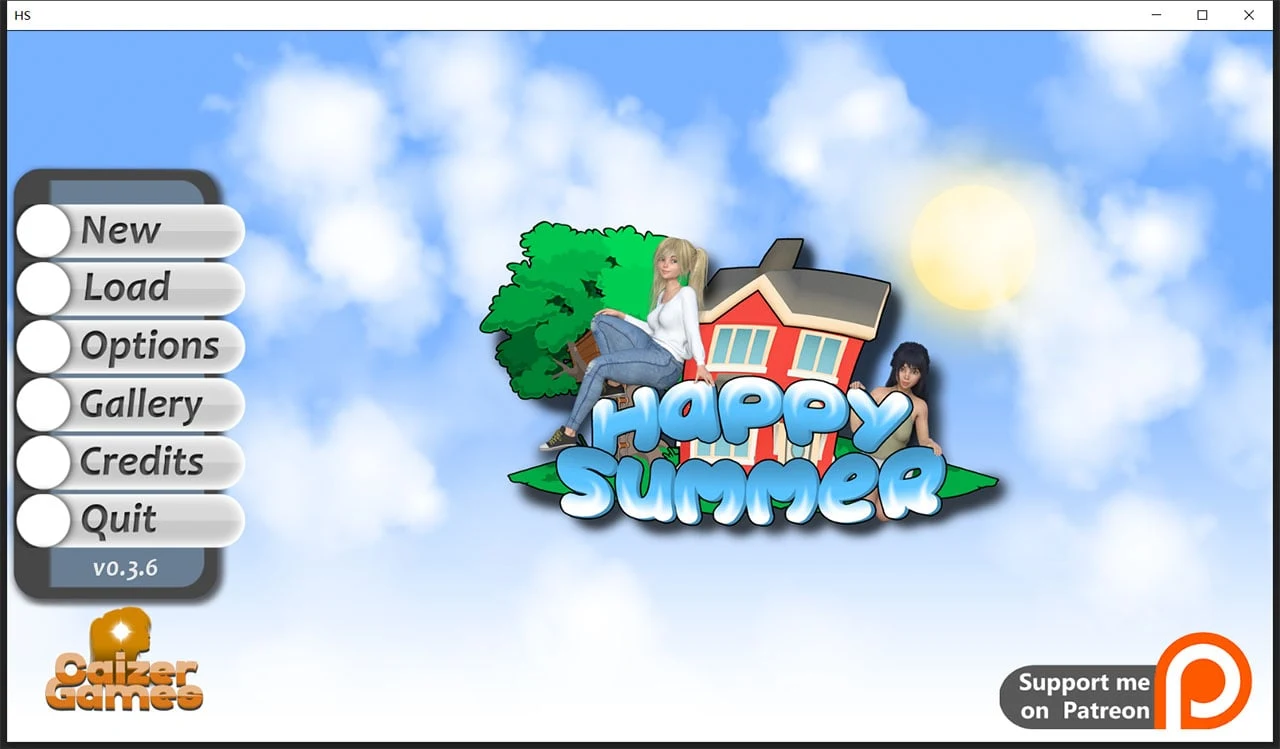 快乐的暑假 Happy Summer V0.3.6 官方英文版[欧美SLG/动态] (PC+安卓/2G更新)