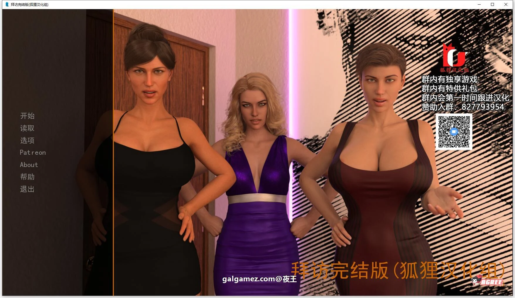 后宫大作 汉化版 官宣完结 The Visit 拜访 V1.0 攻略MOD [PC+安卓/动态/6G]