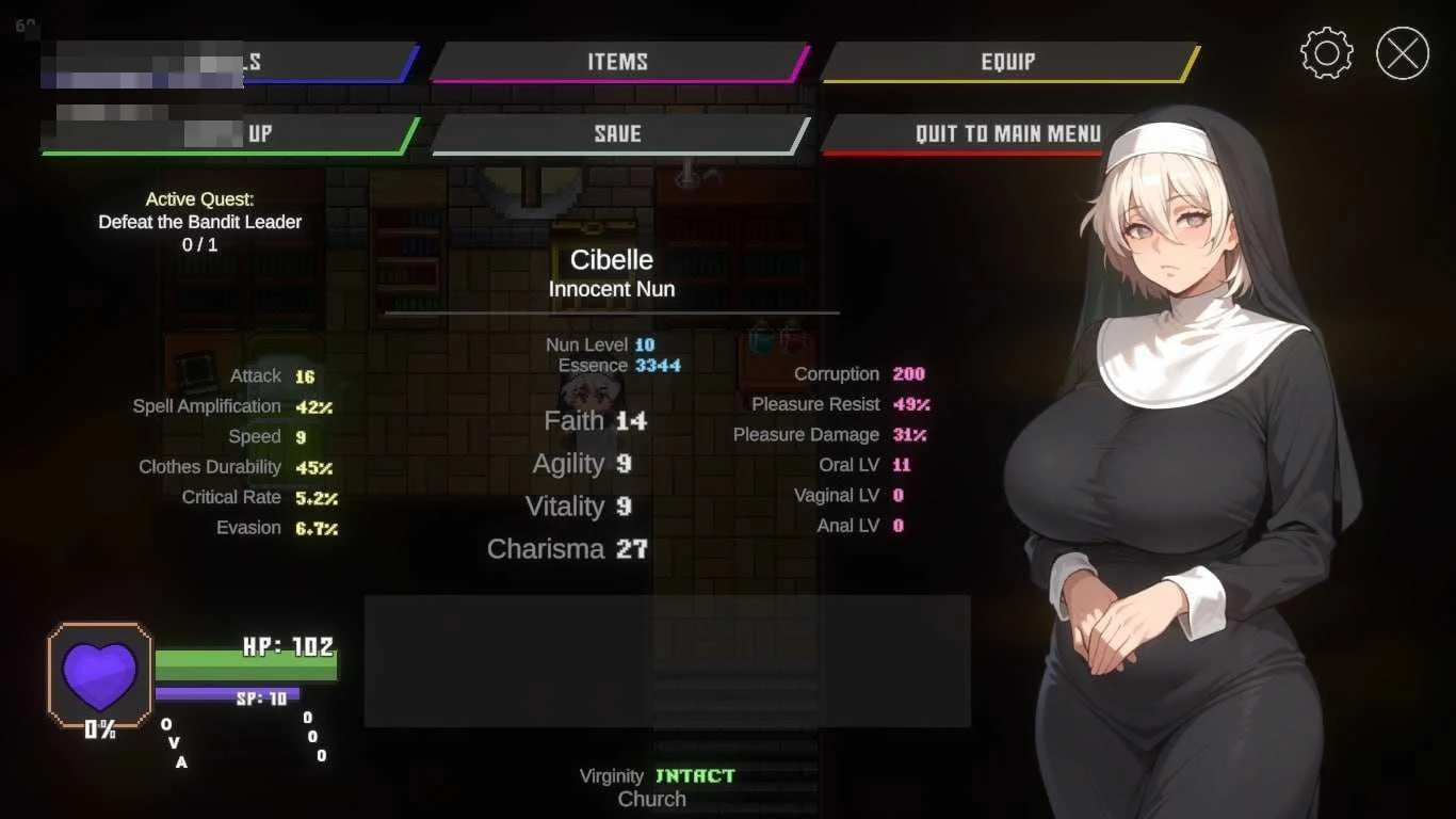 西布莉 Cibelle【AI汉化 RPG 完整版】【624M/动态】【PC+百度云/FM】