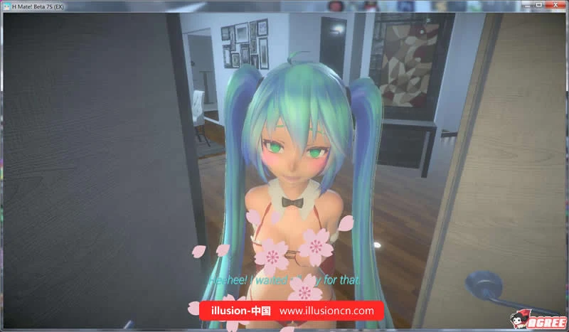 初音 新妻伴侣miku H mate V7EX 圣诞节特别版 [1.7G] [CV/更新] [3D互动/全动态]