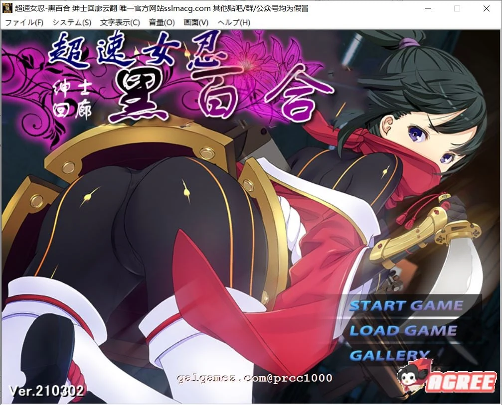 超速女忍-黑百合 V1.00 云汉化版 [大作ACT+STG/动态CG/全CV] 3.6G+CG