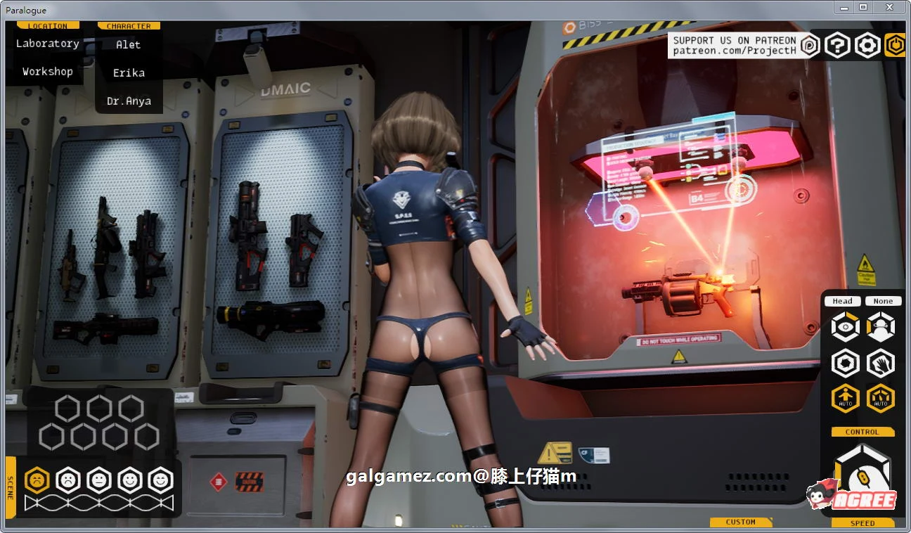 【3D互动/全动态】堕落玩偶女2号：爱欲行动 Ver0.28破解版+VR版【新换装/阿黑颜/10G+10G】 畅玩游戏 预览第4张