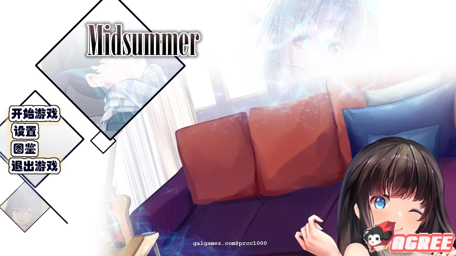 【解谜SLG/中文/全动态】仲夏~Midsummer STEAM官中破解版/已打步兵补丁【步兵/300M】 畅玩游戏 预览第1张