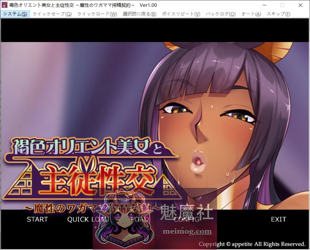 深色东方美女的主仆相伴 [AI汉化版/PC] ~神秘任性的能量契约~