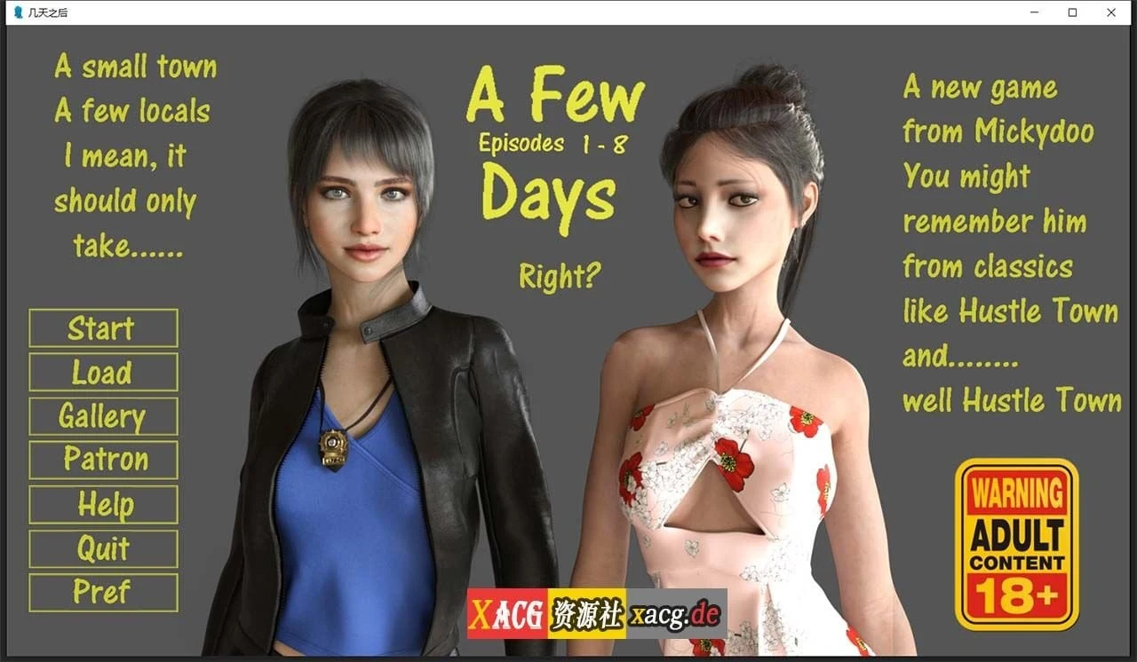 欧美SLG汉化动态 几天之后 A Few Days Ep.8.1 新汉化版 [PC+安卓/3G]