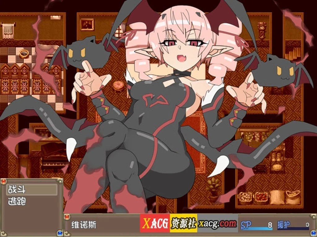 【大作RPG/中文/动态】激战魔物娘V2.00官中步兵版【新作/1.7G】 畅玩游戏 预览第12张