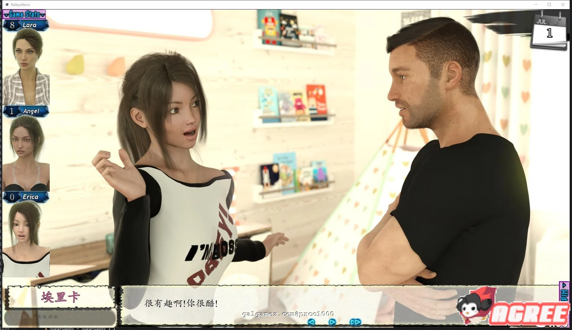 【欧美SLG/汉化/】临时保姆 Babysitter ~经典佳作完结汉化版!【PC+安卓/2G】 畅玩游戏 预览第3张-XACG动漫资源社——中文ACG动漫游戏社区 【欧美SLG/汉化/】临时保姆 Babysitter ~经典佳作完结汉化版!【PC+安卓/2G】 畅玩游戏 预览第3张