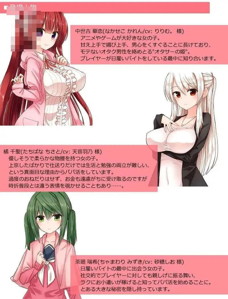 全员女主角都瞄准了你的钱包！～赚钱供奉女孩子的“爸爸活”SLG～ 〔AI汉化〕【pc】〔864m〕【SLG】〔FM/百度云〕