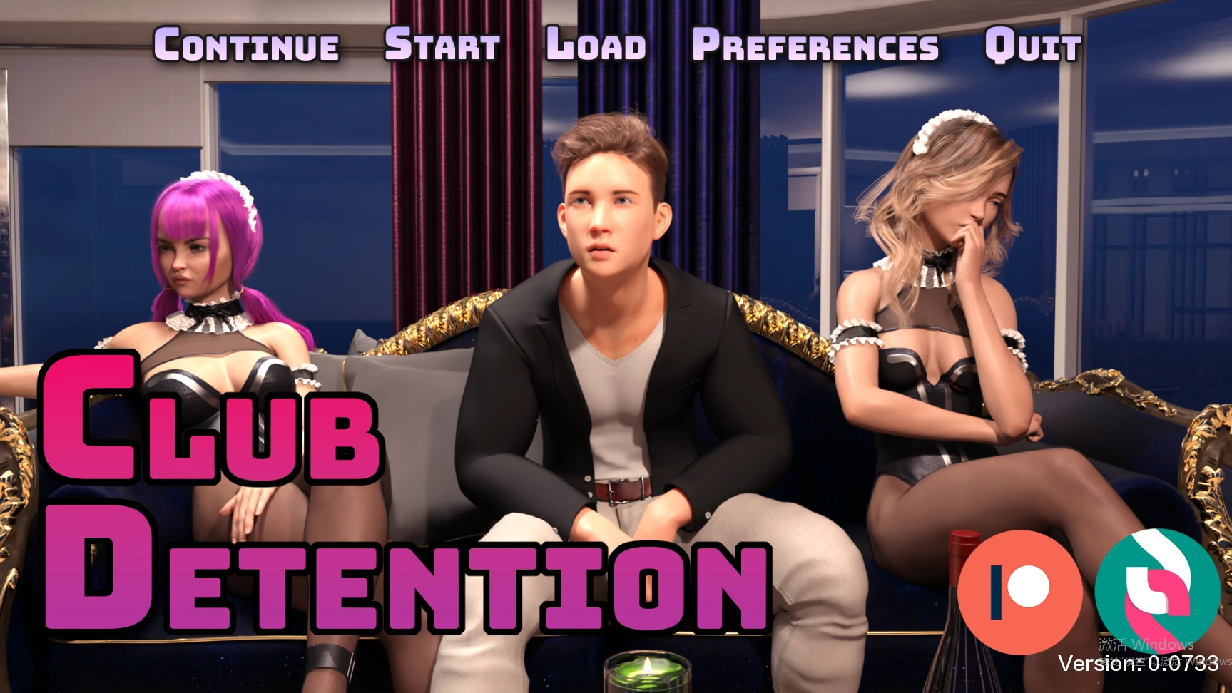 俱乐部拘留所 Club Detention [v0.0733] / 亚洲SLG / AIGPT汉化 / 3D / 2.2G