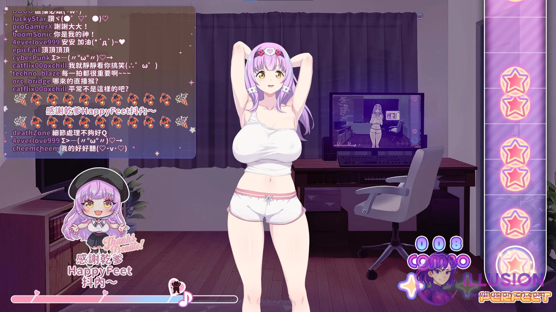 甜蜜魅魔之家 Sweet Succubus Home [V1.1.0 官中步兵版+存档] [PC] [SLG/官中/动态] [6G/FM/百度]