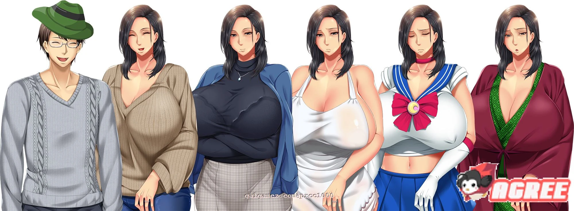 女友的纯情妈妈~母性爆棚的出轨不伦物语 [云翻汉化/新汉化] (拔作ADV) 汉化版