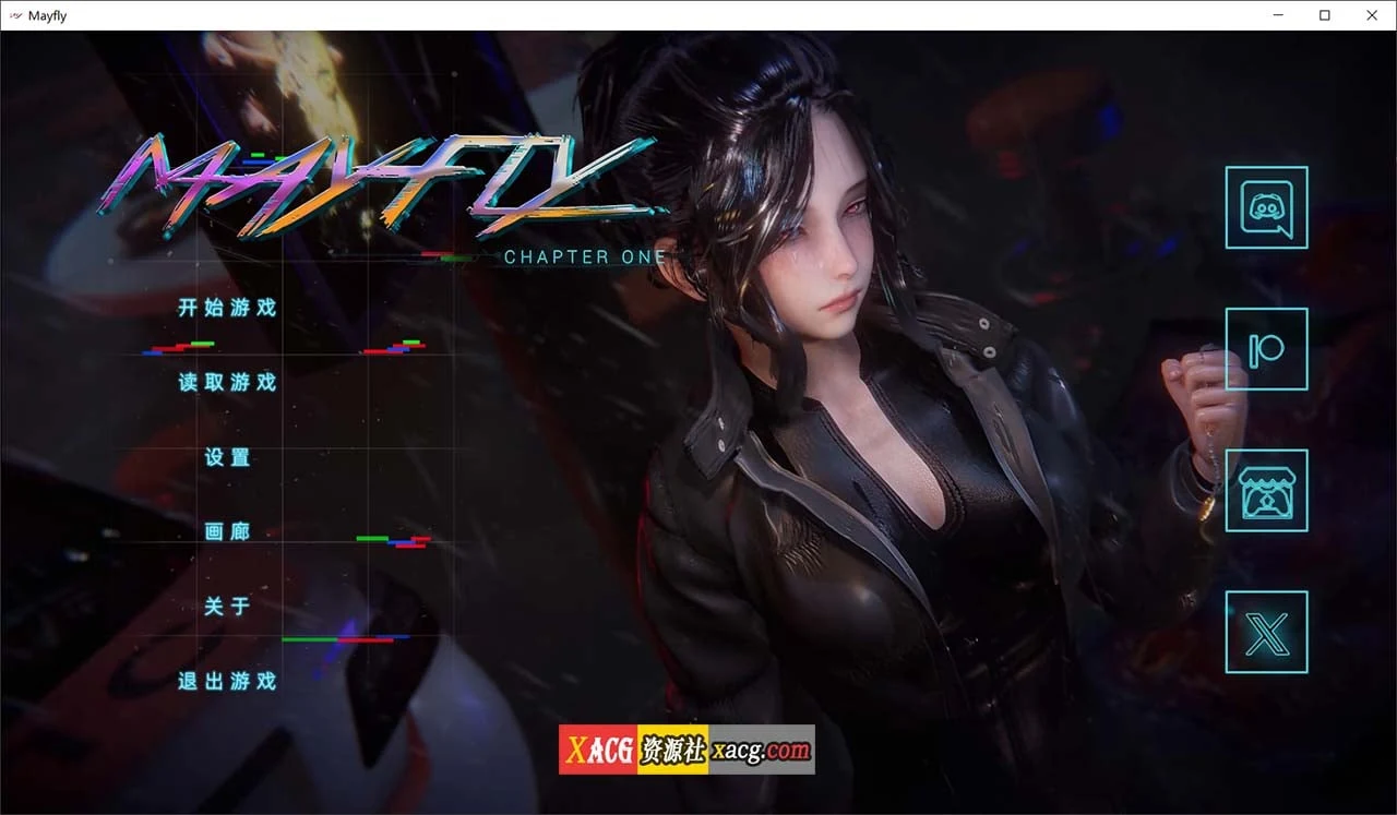 国风SLG动态官中【蜉蝣 Mayfly v0.2】官方中文重置版 / PC+安卓 / 4G 😏