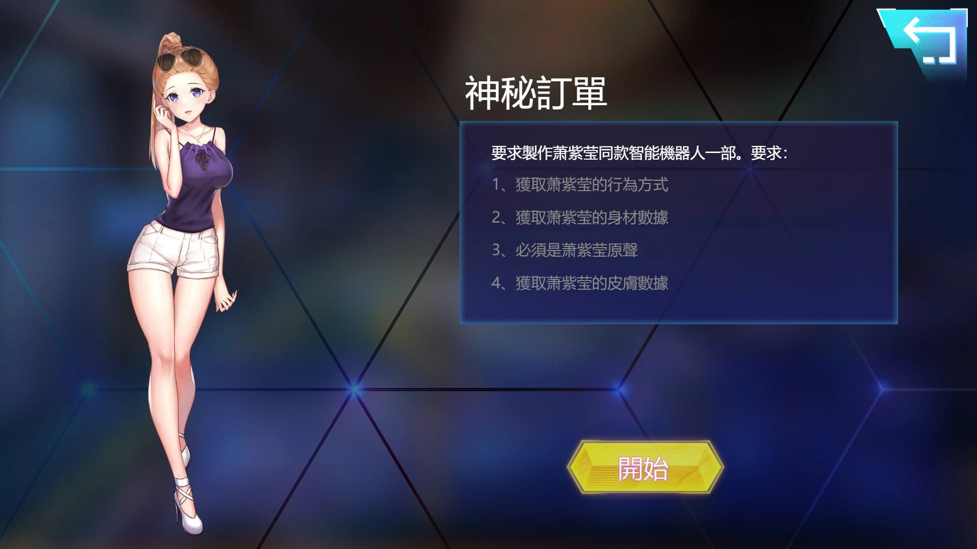 【互动SLG/中文/动态】我的生化女友 Ver1.01 官方中文步兵版【新作/400M】 畅玩游戏 预览第3张