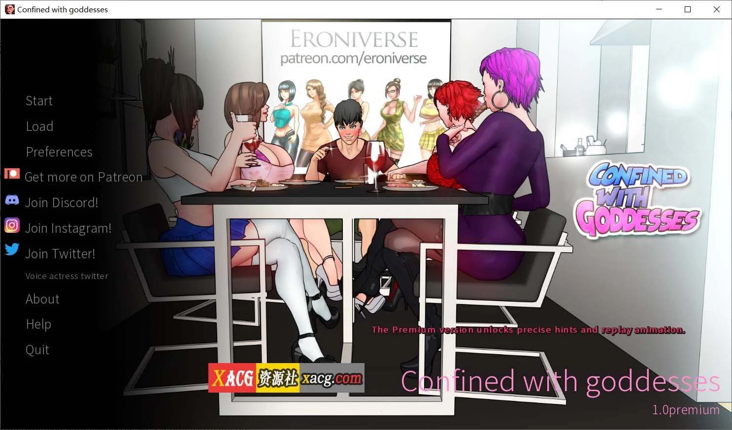 【PC+安卓/1G】与女神一起被隔离 V1.0 汉化完结版 {欧美2D/汉化/动态}