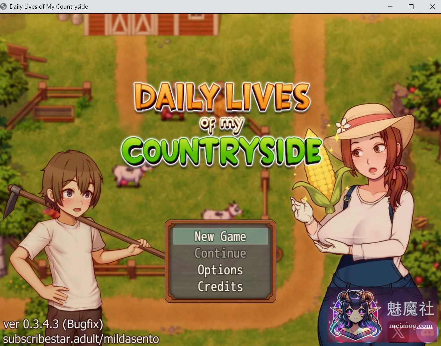我的乡村日常生活！[AI汉化 Ver0.3.4.3](PC/安卓) [微云/FM 2G]
