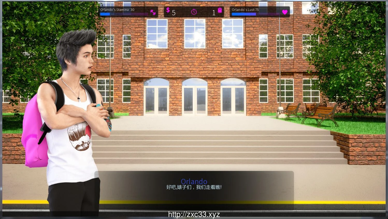 [冰博高校 CampusHigh Ver0.31A汉化版] 欧美SLG/汉化/动态 (550M) 新汉化