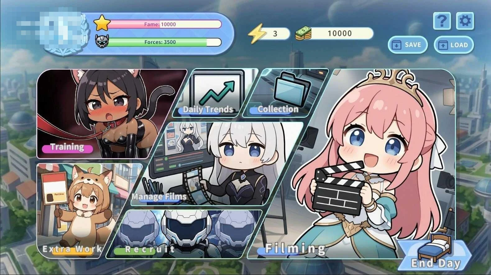 我的帝国公主是女优 My Princess is The AV Idol 〔官中+无码+动态〕【pc】〔3.66G〕【SLG】〔FM/百度云〕