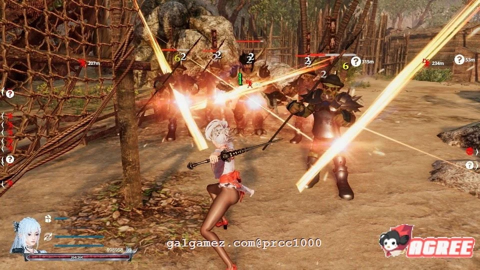 【极品ACT/中文/3D】SwordxHime劍姬無双V1.51 官方中文步兵版/付全开存档【9G/新作/全CV】 畅玩游戏 预览第9张