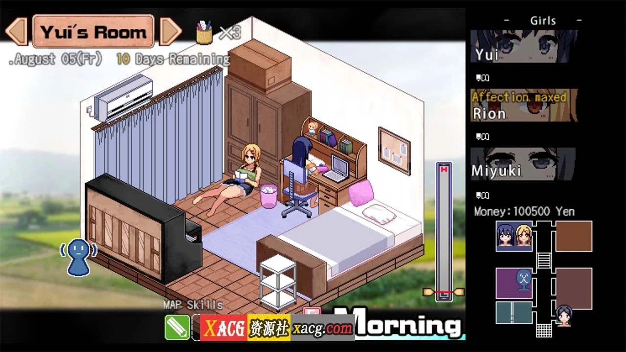 【像素神作SLG/中文/新DLC】夏日狂想曲+ V2.02.1DLC STEAM官中步兵版+存档【更新/PC+安卓/4G】 畅玩游戏 预览第12张