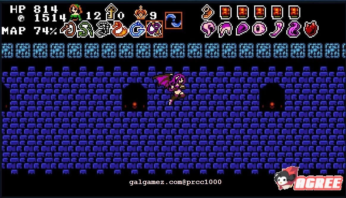【ACT/中文/神级像素】午夜银魔城~STEAM官方中文步兵版+全回想存档【200M/全动态】 畅玩游戏 预览第9张