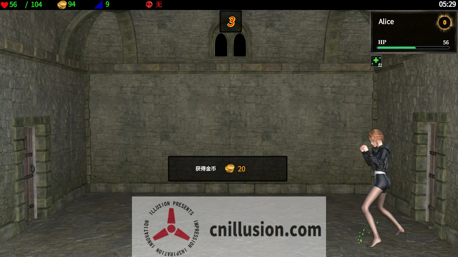 [RPG/官中/动态] 地牢争霸/Dungeon Battles Ver1.2 官方中文 [371M/FM/WY]